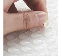 B2C 10mm Clear Kitchen Cabinet Soft Close Stop Door Buffer Pads Catch Protector Dots 100