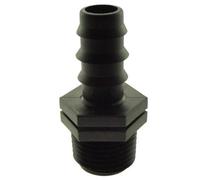B2C 13mm Id 16mm Od Garden Micro Irrigation Watering System Connectors - Multi Item Straight To 3/4" Bspm