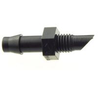 B2C 4mm Micro Irrigation Fitting Antelco Pipe Barbed Garden Watering Connector Valve 4mm Adaptor - Threaded