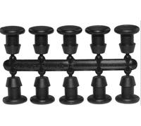 B2C 4mm Micro Irrigation Fitting Antelco Pipe Barbed Garden Watering Connector Valve 4mm Goof Plug