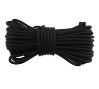 B2C 6mm Elastic Shock Cord Bungee Rope Tie Down Black Strong Heavy Duty 100M
