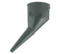 B2C Angled Car Fuel Funnel With Built-In Filter Strong Plastic Diesel Oil Petrol Grey