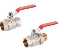 B2C Ball Lever Valve Full Flow Ball Lever Valve Bsp Pipe Thread 1.5" Male - Female