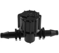 B2C Barbed Irrigation Valves In-Line Garden Pipe Watering 4mm Vari-Flow Valve Barbed