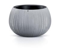 B2C Beton Effect Bowl Plastic Flower Plant Garden Indoor Outdoor Planter Pots Lined Concrete Effect L