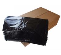 B2C Black Extra Heavy Duty Refuse Bags Sacks Bin Liners Rubbish Bag 250G Gwh3 90L 1000 Bags