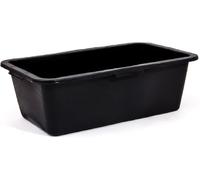 B2C Black Plastic Plant Pots, 45L, 65L, 90L Round, 40L and 60L Rectangular (Rectangle, 80 Litres)