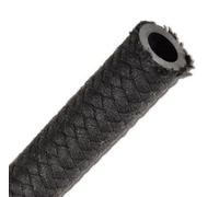 B2C Braided Rubber Fuel Hose Pipe Tube Vacuum Petrol Unleaded Diesel Oil Breather 9mm Id - 15.0mm Od 1 Metre