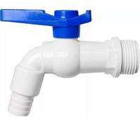 B2C Butt Outlet Replacement Tap Water Storage Tank Plastic Valve Faucet 3/4 Bspm