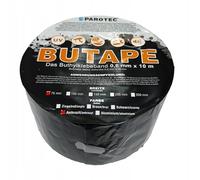 B2C Butyl Black Sealant Tape Performance Waterproof 10m x 75, 100, 150, 300 mm Self ahsesive Ready to use Weather Resistant Sealing Repair (75mm)