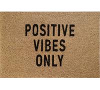 B2C Door Mat Doormats Non Slip Natural Coir Welcome Indoor Outdoor Home Garden Mats Positive Vibes Only
