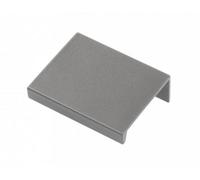 B2C Edge Mounted Cabinet Pull Trim Profile Hexi Handles For Kitchen Bedroom Bathroom 32mm Hole Centres - 50mm Overall Anthracite