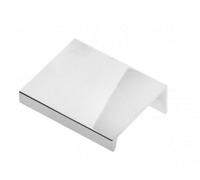 B2C Edge Mounted Cabinet Pull Trim Profile Hexi Handles For Kitchen Bedroom Bathroom 96mm Hole Centres - 150mm Overall Chrome