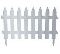 B2C Fence Garden Fencing Lawn Edging Home Tree Fence Barrier 6 Colours Picket 3.2M