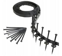 B2C Flexible Garden Border Grass Lawn Path Edging With Plastic Pegs 4 40 Metres + Pegs