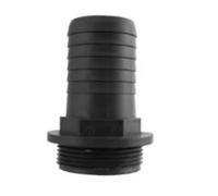 B2C Flexible Pond Hose Pipe Fitting T/bend/straight/tap/valve/tee/elbow/flow Control Straight Connector 32mm - 1.25" Bspm