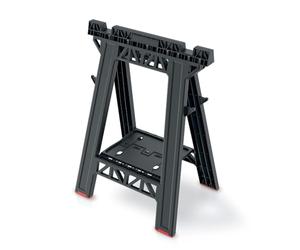 B2C Folding Saw Horse Trestle 1x TECH PRO Stand Sawhorse 350kg Work Bench Garage Workshop Tool Support Foldable