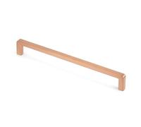 B2C Furniture Pull Handle Modern Cabinet and Drawer Handle Wardrobe and Cupboard Use Angular Design (Cooper, 328mm)