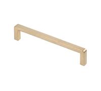 B2C Furniture Pull Handle Modern Cabinet and Drawer Handle Wardrobe and Cupboard Use Angular Design (Champagne, 200mm)