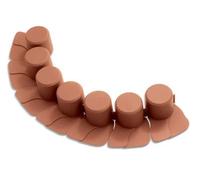 B2C Garden Palisade Edging Border With Lawn Mower Ramp 4M - 3 Colours - Sturdy Solid Terracotta