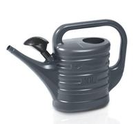 B2C Garden Watering Can Plastic Large Handle Outdoor Indoor With Rose 10L Anthracite