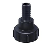 B2C Gravity IBC Refuelling Kit, 19mm Rubber Hose, 3/4" Fuel Gun, Stainless Steel Clips, IBC Connector OIL DIESEL ADBLUE WATER (IBC Cap (3/4" Barbed))