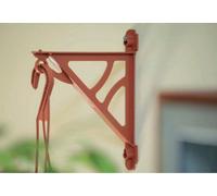 B2C Hanging Hook Wall Mounted Plastic Bracket For Basket Plant Pots Garden Of Mounts Terracotta