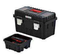 B2C Heavy Duty Tool Box Storage Case 58.5Cm Large Waterproof Dustproof Organizer