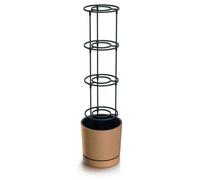 B2C Home Grower Pot Tomato Growing Support Garden Indoor Outdoor Lid Eco Natural W29.2Cm X H28.3Cm