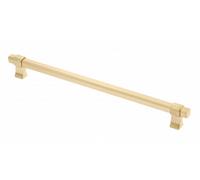 B2C Kitchen Cabinet T Bar Pull Handle Drawer Cupboard Traditional Furniture Modern Length 290mm / 256mm Hole Centre Brushed Gold