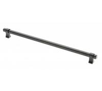 B2C Kitchen Cabinet T Bar Pull Handle Drawer Cupboard Traditional Furniture Modern Length 354mm / 320mm Hole Centre Matt Black