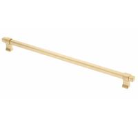B2C Kitchen Cabinet T Bar Pull Handle Drawer Cupboard Traditional Furniture Modern Length 354mm / 320mm Hole Centre Brushed Gold