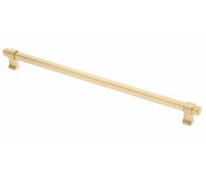B2C Kitchen Cabinet T Bar Pull Handle Drawer Cupboard Traditional Furniture Modern Length 354mm / 320mm Hole Centre Brushed Gold