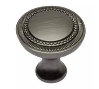 B2C Kitchen Cupboard Cabinet Door Drawer Round Knob Handle Imperia By Gtv Brushed Titanium