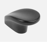 B2C Kitchen Cupboard Cabinet Door Drawer Round Knob Handle Piazza By Gtv Black Matt