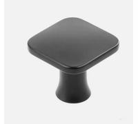B2C Kitchen Cupboard Cabinet Door Drawer Round Knob Handle Piazza By Gtv Black Matt