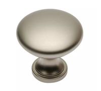 B2C Kitchen Cupboard Cabinet Door Drawer Round Knob Handle Terni By Gtv Satin