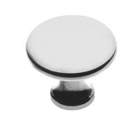 B2C Kitchen Cupboard Cabinet Door Drawer Round Knob Handle Udine By Gtv Chrome