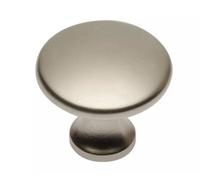 B2C Kitchen Cupboard Cabinet Door Drawer Round Knob Handle Udine By Gtv Satin