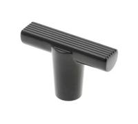 B2C Kitchen Cupboard Cabinet Door Drawer T Bar Knob Handle Ray By Gtv Black Matt