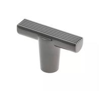B2C Kitchen Cupboard Cabinet Door Drawer T Bar Knob Handle Ray By Gtv Graphite
