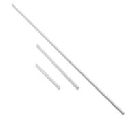 B2C Long Pillar Handle Furniture Door Pull Opening Kitchen Cupboard Wardrobe Closet Modern Slim (Aluminium, 360mm - 320mm Hole Central)