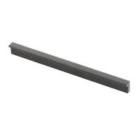 B2C Long Pillar Handle Furniture Door Pull Opening Kitchen Cupboard Wardrobe Closet Modern Slim (Black Matt, 190mm - 160mm Hole Central)