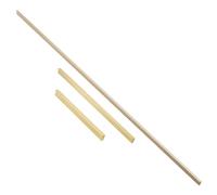 B2C Long Pillar Handle Furniture Door Pull Opening Kitchen Cupboard Wardrobe Closet Modern Slim (Brushed Gold, 1200mm - 3x352mm Hole Central)