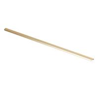 B2C Modern Edge Pull Cabinet Handle - Sl luminum Drawer & Wardrobe Pulls for Kitchen, Bedroom, Furniture - Minimalist Rounded Grip Design (Light Brushed Gold, 1200mm)