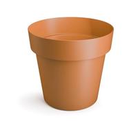 B2C Plant Pots Flower Planter 6 Colours 4 sizes Matt Plastic Pot Classic Look Home Deco Pot Plastic Lightweight (Terracotta Matt, 14cm)