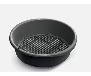 B2C Plastic Large Round Garden Sieve Riddle Riddler Soil Sifter Mesh Gardening Tools
