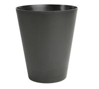 B2C Plastic Orchid Pot 12.7 cm Matte Planter (1.12 L) Durable, Lightweight Indoor Flower Pot for Orchids & Houseplants Modern Design, Round, tall, slim (Black)