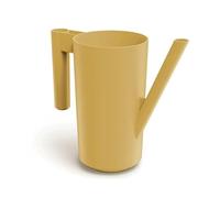 B2C Plastic Plant Watering Can Jug Indoor 2L for houseplant Lightweight Matt Finish Modern Long Spout Large handle (Mustard)
