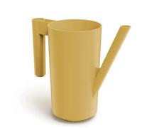B2C Plastic Plant Watering Can Jug Indoor 2L For Houseplant Lightweight Matt Modern Mustard